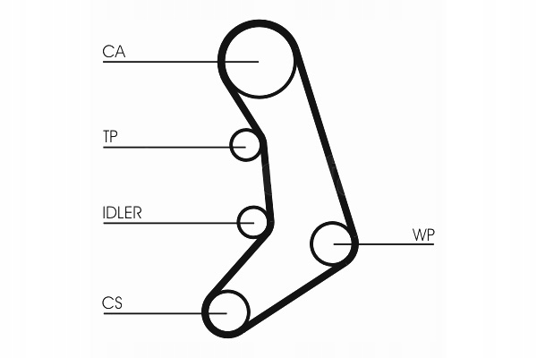 фото №1, Continental ct758 ремень распределительного вала