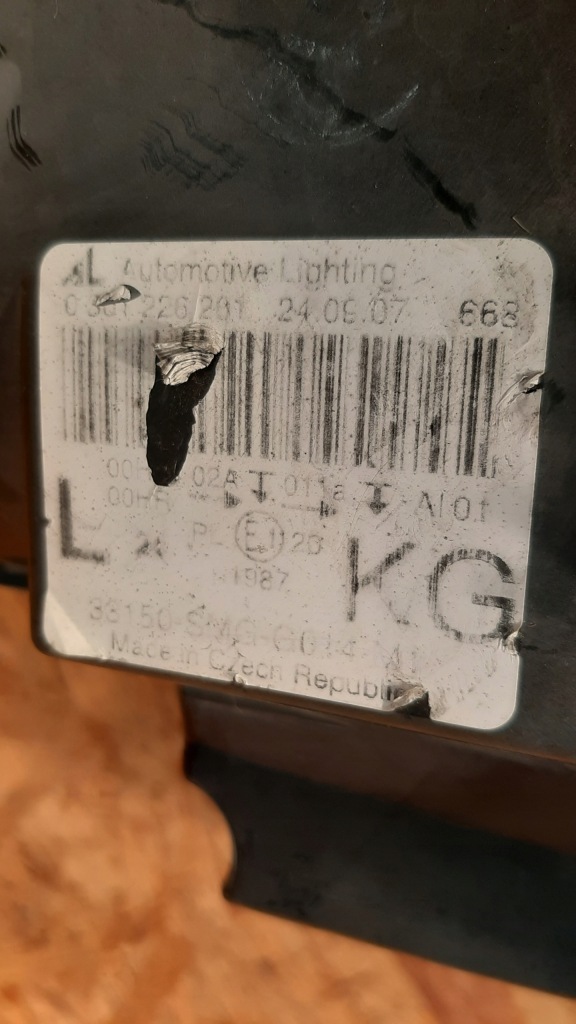 фото №14, Honda civic viii ufo фара лампа левая перед передняя