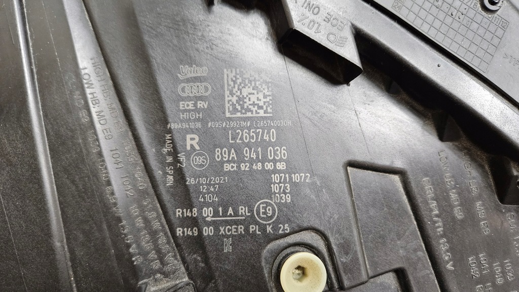 фото №10, Лампа права перед audi q4 e-tron matrix 89a941036