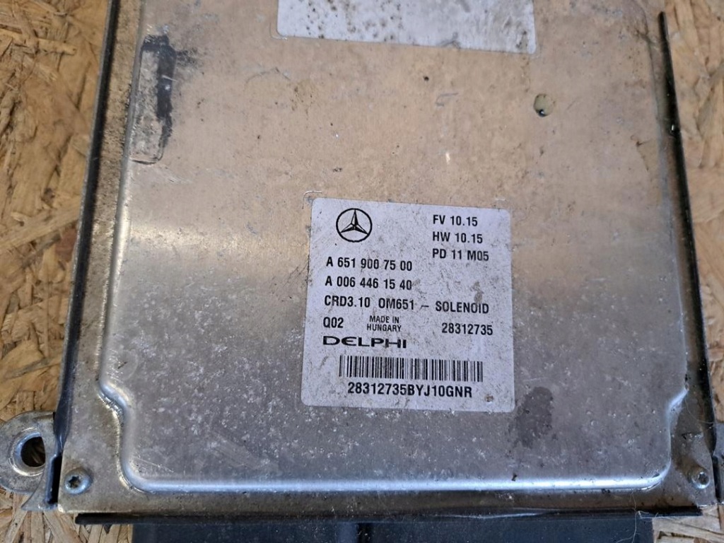 фото №1, Mercedes w207 w204 бортовий комп'ютер 2,2cdi 6519007500