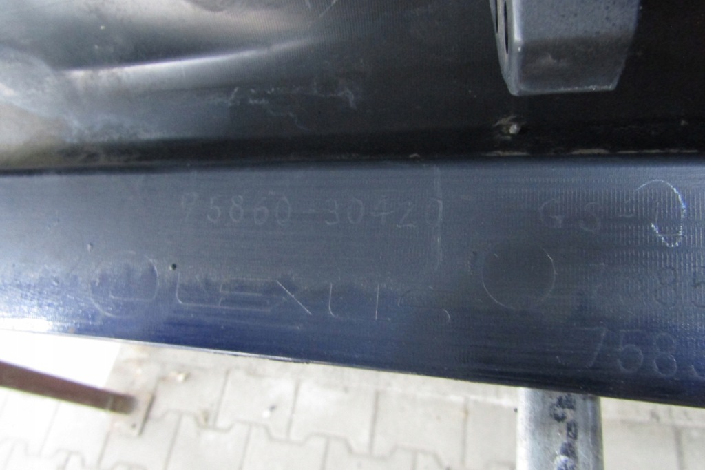 фото №12, Молдинг порог левая lexus gs iv 450h hybrid 12-20