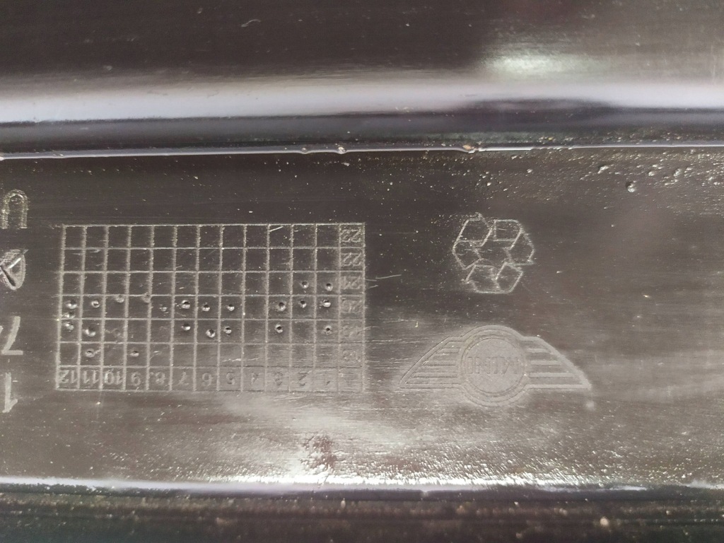 Накладка бампер задняя задний mini cooper f55 f56 Недорого