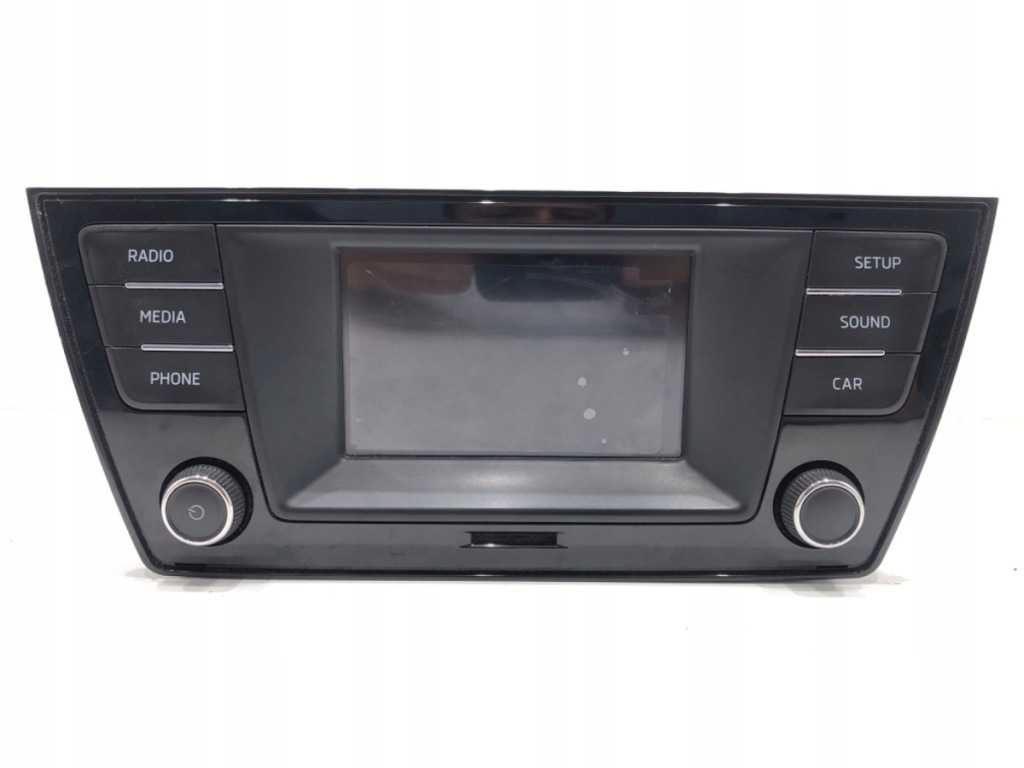 фото №1, Радіо skoda fabia iii 6v0035871d тюнер