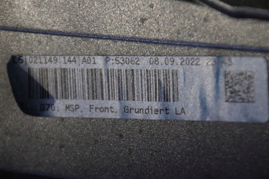 фото №12, Bmw 7 g70 i7 m-pakiet бампер перед передний 3mz