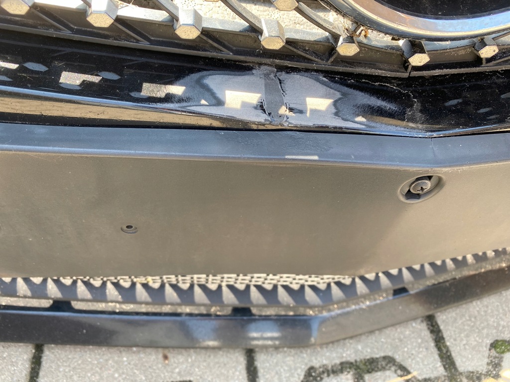 фото №6, Mercedes cla 117 amg kompletny бампер передній колір 191