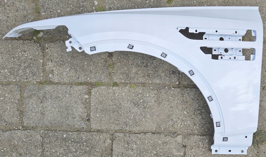 фото №12, Левый крыло перед hyundai genesis gv80 i 1 2020- белый идеальное состояние