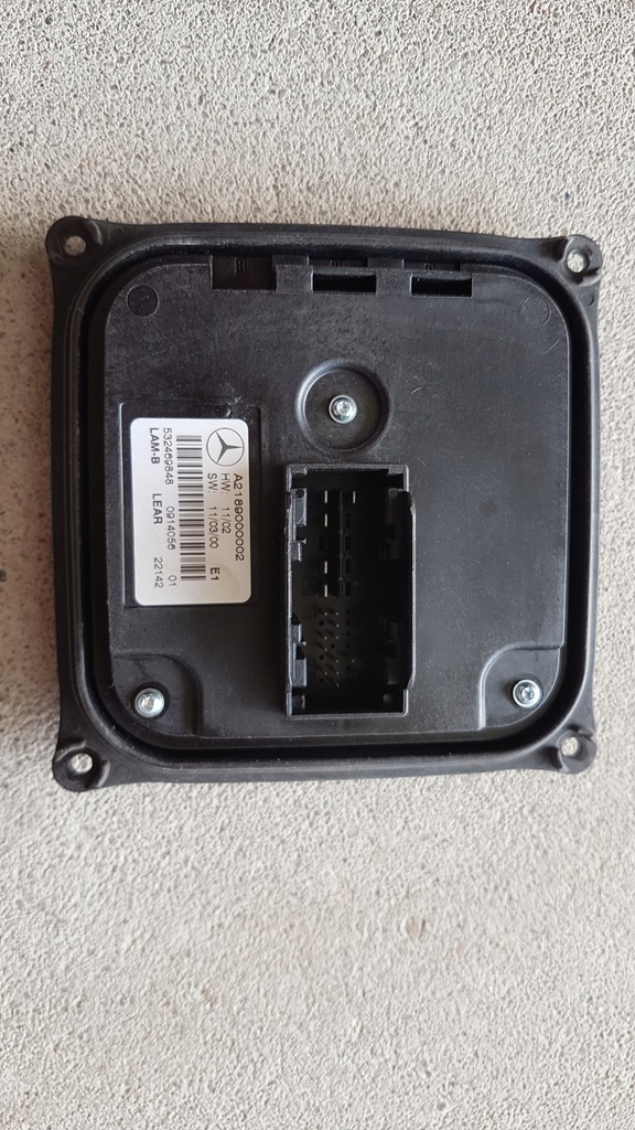 фото №1, Преобразователь блок управления модуль led mercedes a2189000002 оригинал