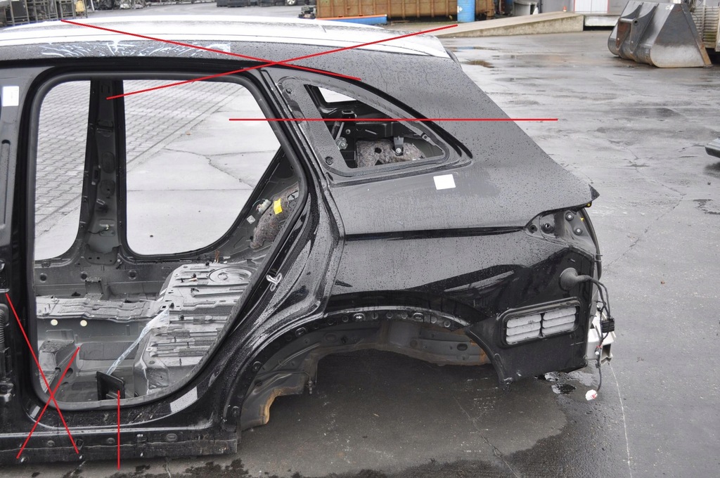 фото №12, Mercedes glc w254 x254 2025r четверть крыло левый правый задняя pas поддон dup.