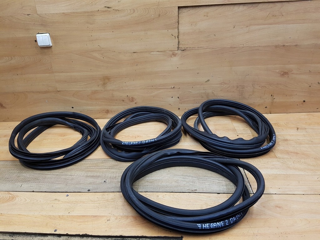 фото №1, Уплотнители дверь 4szt комплект renault megane ii