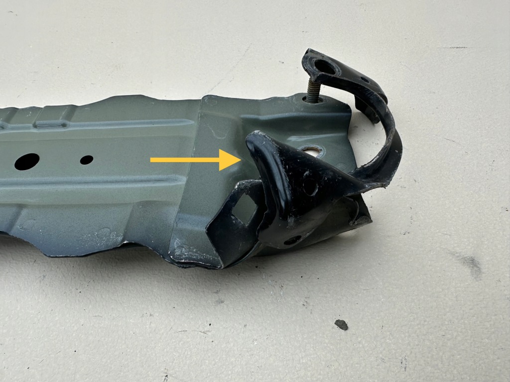 фото №11, Toyota rav4 v 5 19r- балка pas передний усилитель радиатора