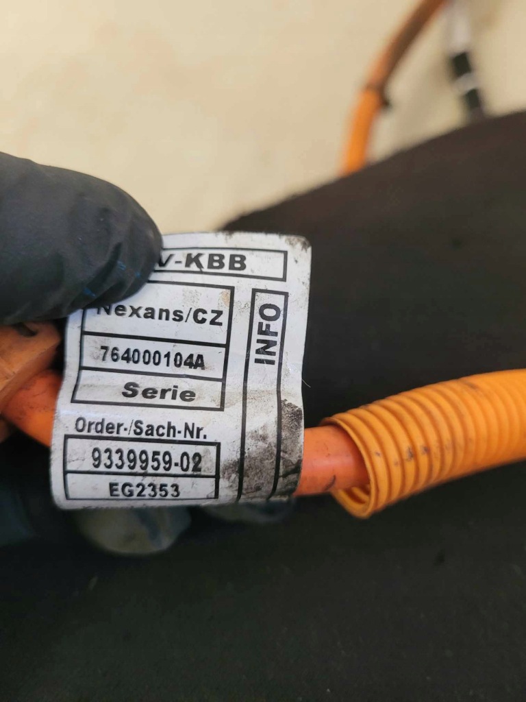 фото №3, Жгут трубопровод напряжения bmw i3 9339957