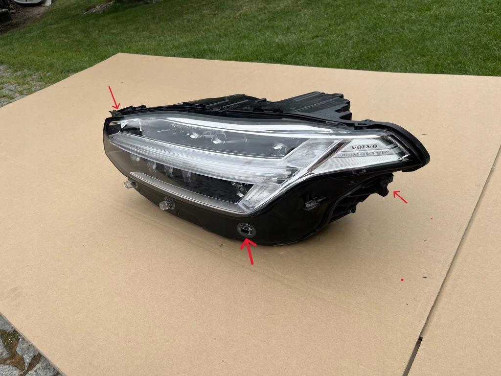 Фара левая европа  volvo xc90 2 рестайлинг  full led active high beam 2019 - 2023 Киев