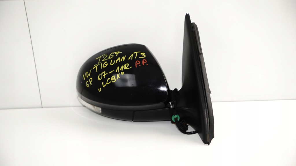 фото №8, Зеркало правое vw tiguan 07-10r 6pin lc9x