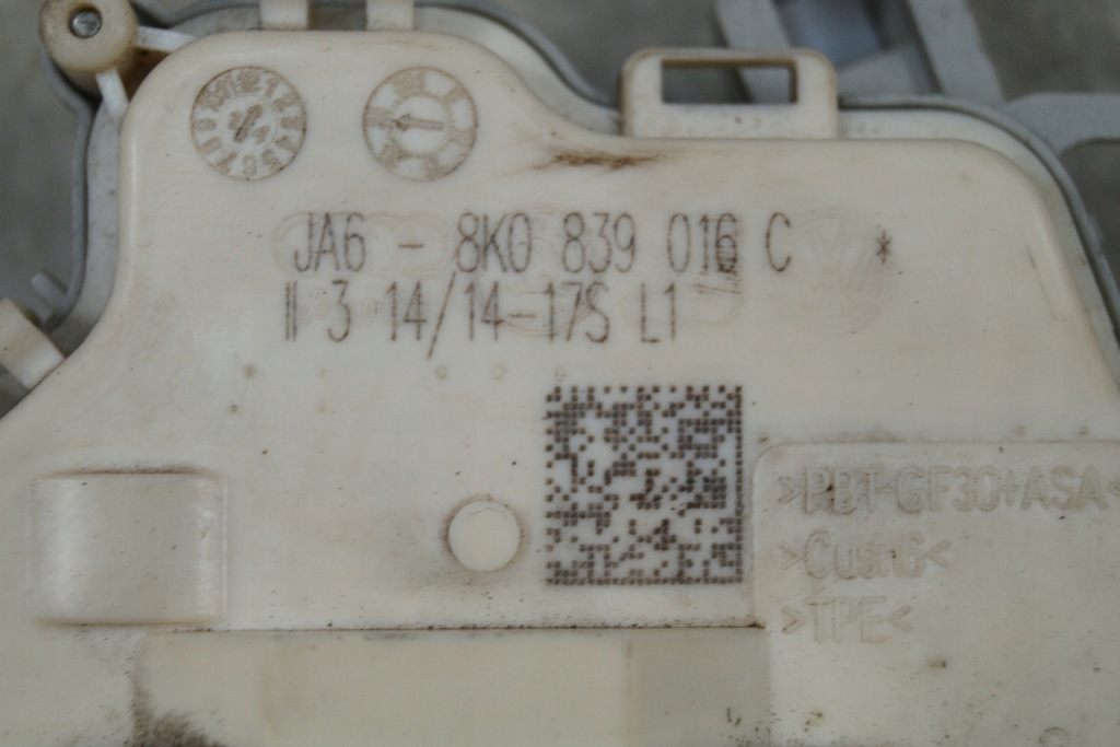 фото №6, Замок дверь правый задняя 6 pin audi a5 8t sportback