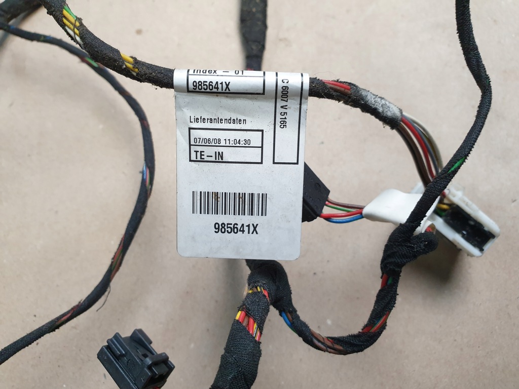 фото №7, Джгут електропроводка обігрівача bmw 1 e87 e88 9155890 985641x оригінальний номер eu