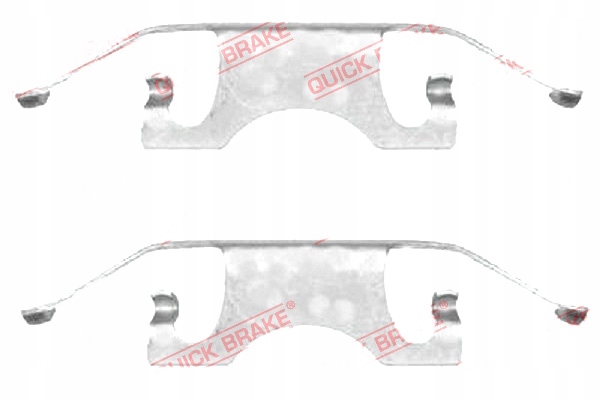 фото №2, Набір монтажний гальмівних колодок задня mercedes cls c218 cls c219 cls shooting