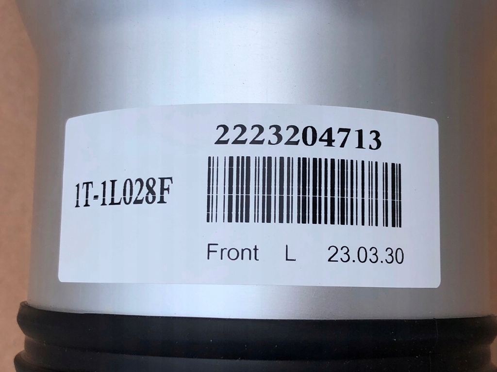 Амортизатор пневмоподушка левый перед 2223204713 do mercedes benz w222 v222 x222 Цена