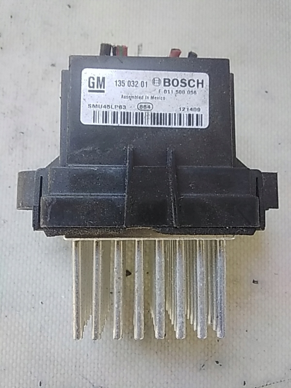 фото №1, 9512 insignia резистор резистор вентилятор 13503201