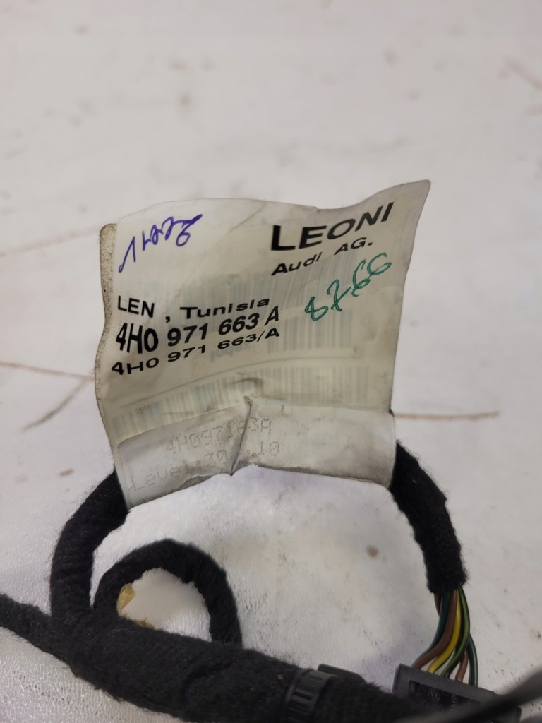 фото №3, Джгут електропроводка двері audi a8 d4 4h0971663a