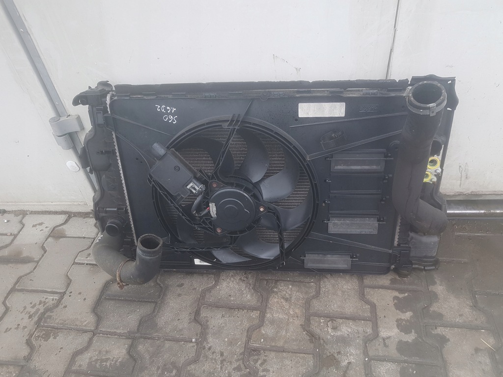 фото №4, Volvo v60 s60 ii 10-13 1.6 d2 радіатор вентилятор