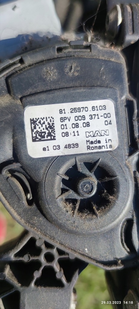 фото №7, Плита кріпильна педалі gaz, гальмо зчеплення man tgx