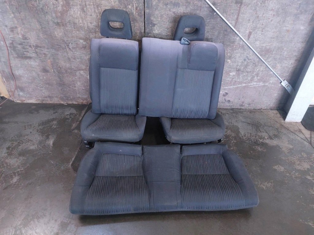 фото №1, Комплект сидений левый правый перед + заднее сиденье задняя honda civic vii coupe em2