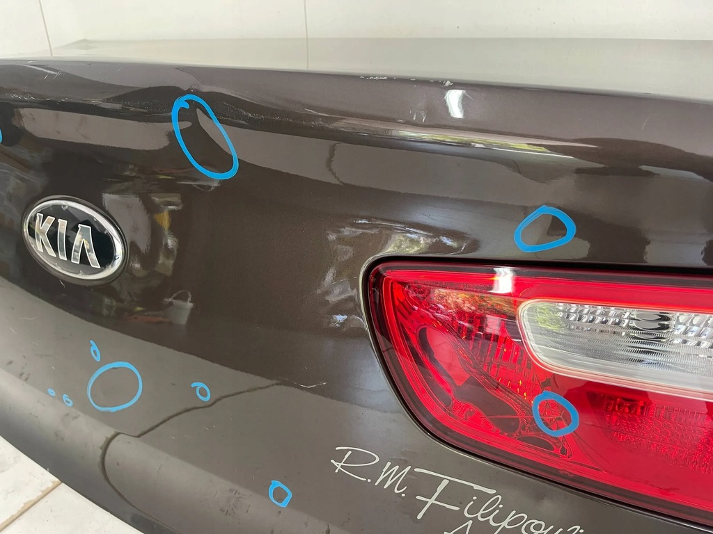 фото №6, Крышка багажника задняя задняя багажника kia rio iii 3 11- sedan 4d