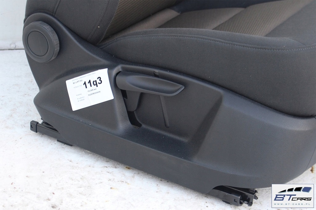 фото №15, Audi q3 сиденья комплект сидений сидений сиденья сиденье обивка 8u велюр pr