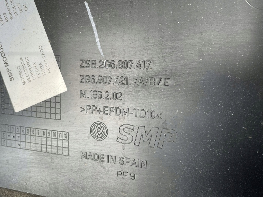 фото №8, Vw polo vi 6 gti бампер задняя задний 2g6807421