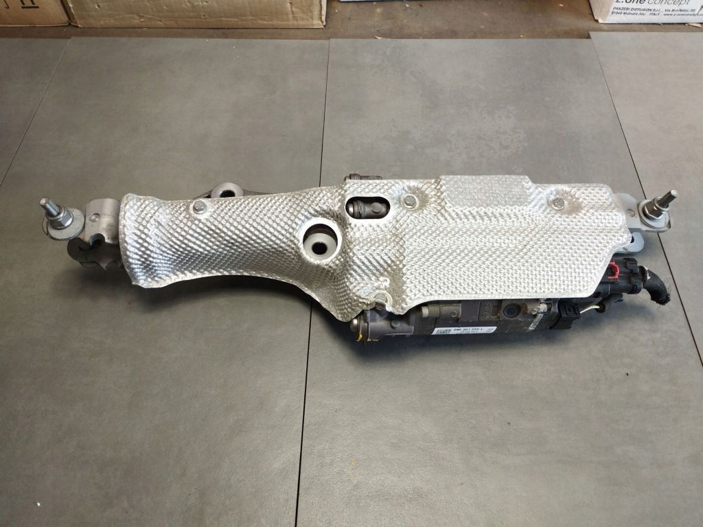 фото №1, Audi a6 allroad c8 2022 рулевая рейка oś поворотная задняя 4n0501055l