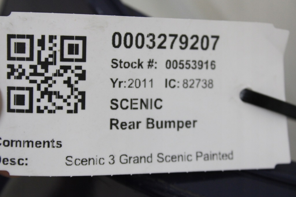 фото №13, Renault grand scenic iii 09r- бампер задняя задний