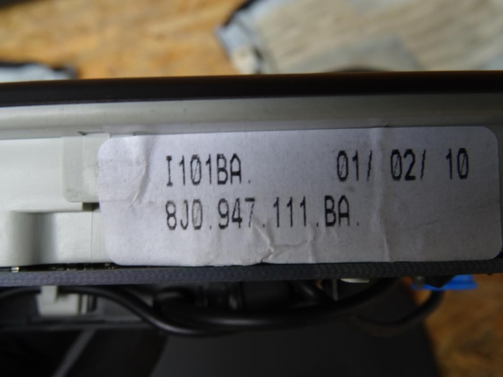 фото №8, Audi ttrs tts tt 8j стеля czarna захист обшивка лампа kpl s-line