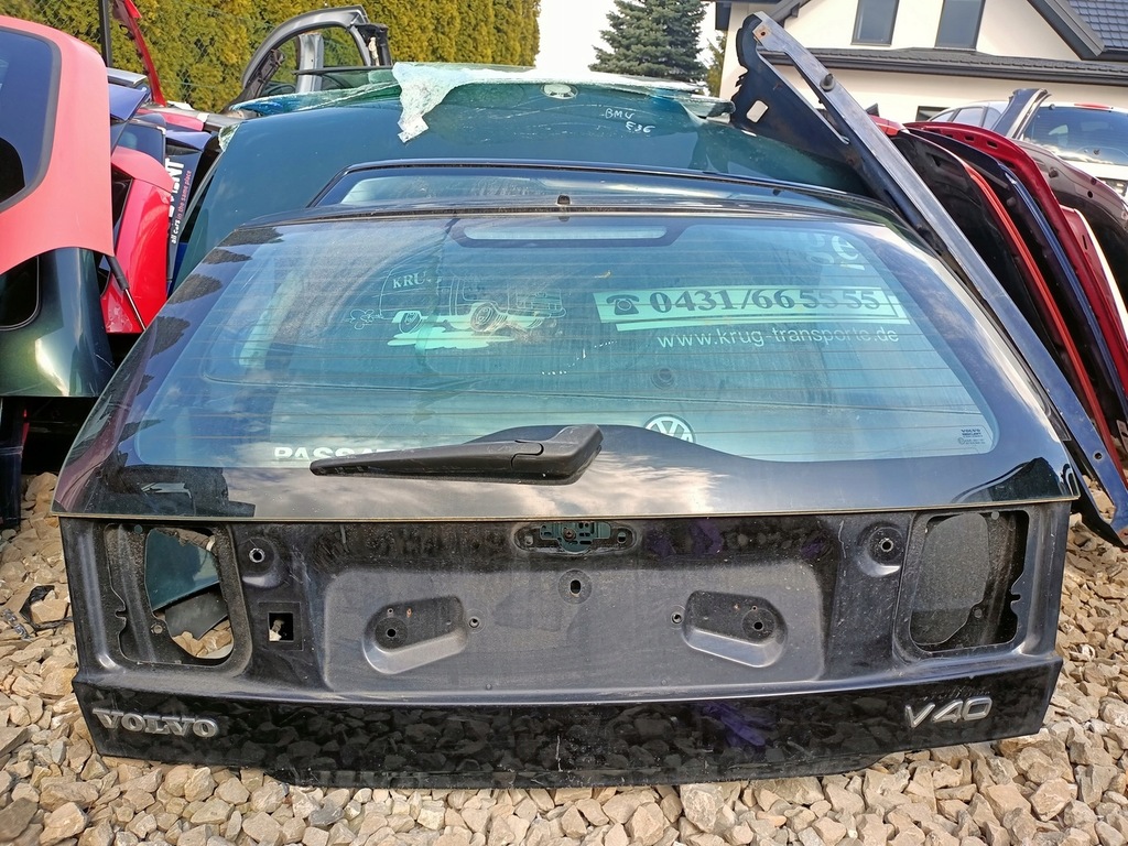 фото №1, Крышка багажника задняя багажника volvo v40 kombi