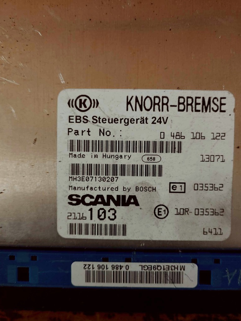 фото №4, Блок управления ebs scania r 2116103