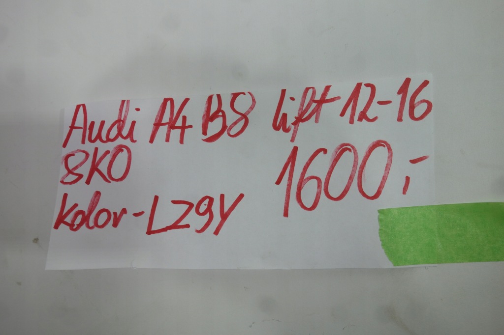 Капот audi a4 b8 8k0 11-15 рестайлінг  колір lz9y Зі Шроту