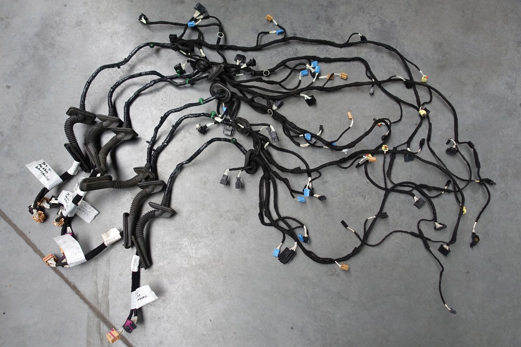 фото №1, Vw beetle 5c3 cabrio жгут электропроводка дверь левая