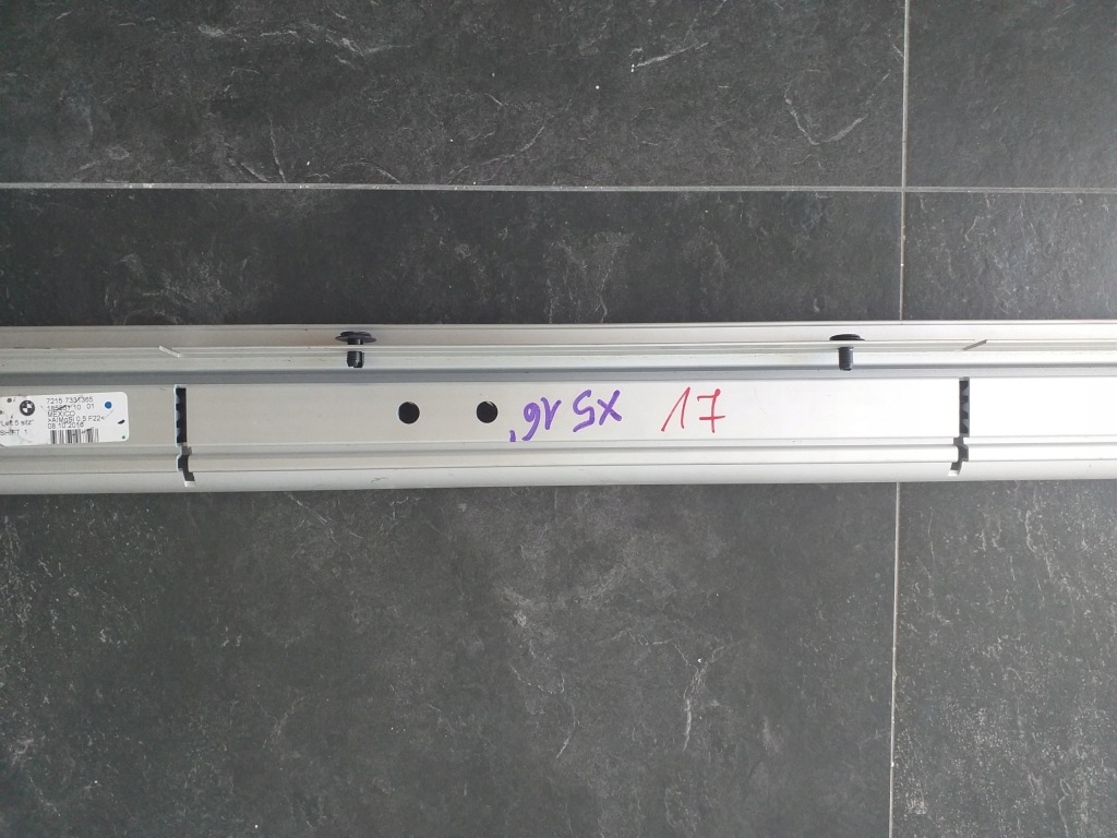 Bmw x5 f15 направляющая багажника левая 7331365 с Разборки