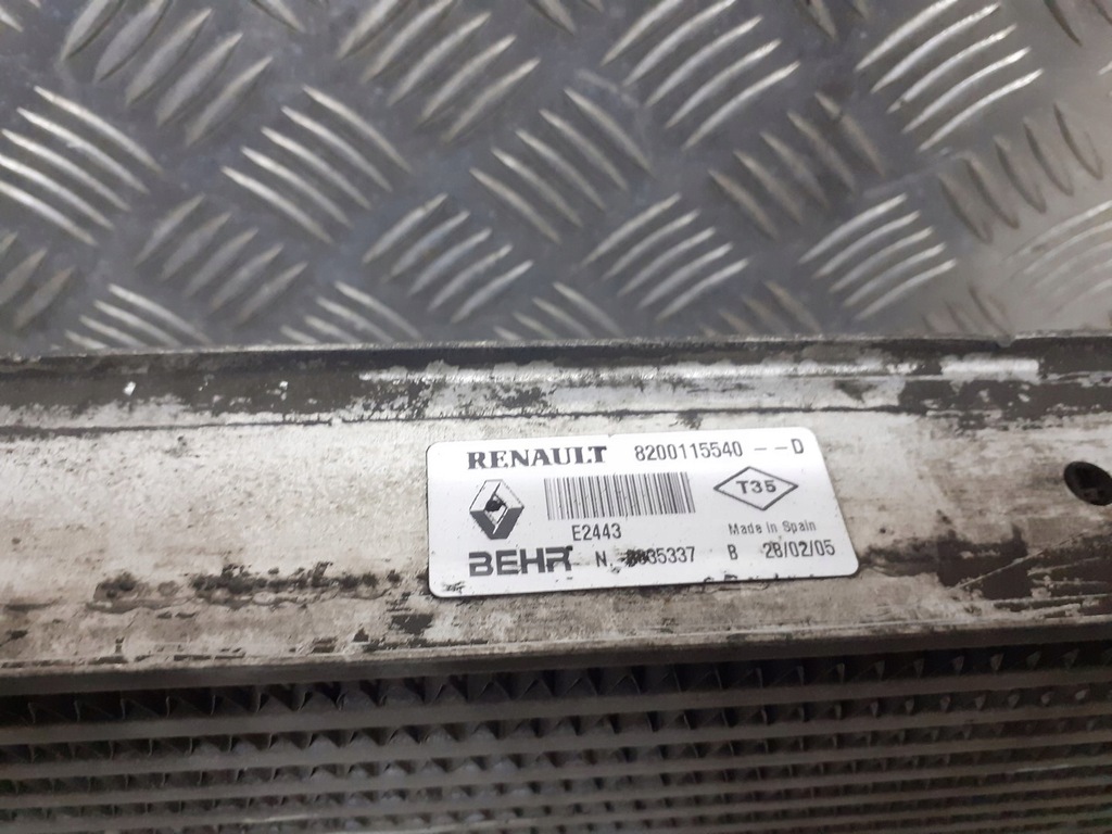 фото №3, Интеркулер renault scenic ii 1.9