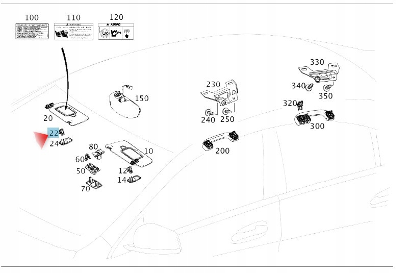 фото №1, Пряжка кліпса mercedes mercedes оригінальний номер a0999910070