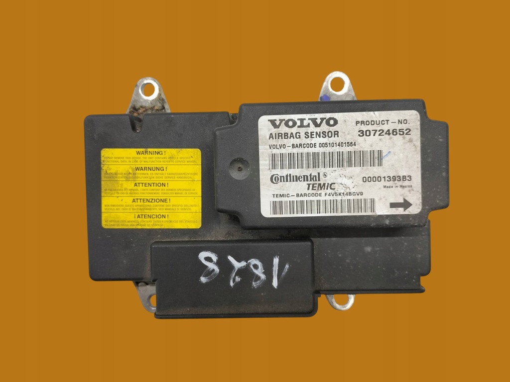 фото №1, Датчик подушка безпеки 30724652 volvo v50 i 2004-2012