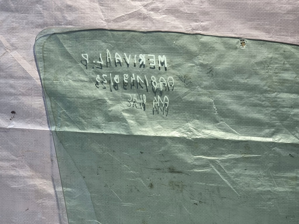 фото №13, Скло двері лівий перед opel meriva a