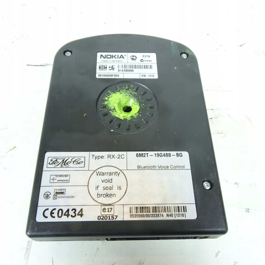 фото №2, Ford galaxy ii модуль bluetooth 6m2t-19g488-bg