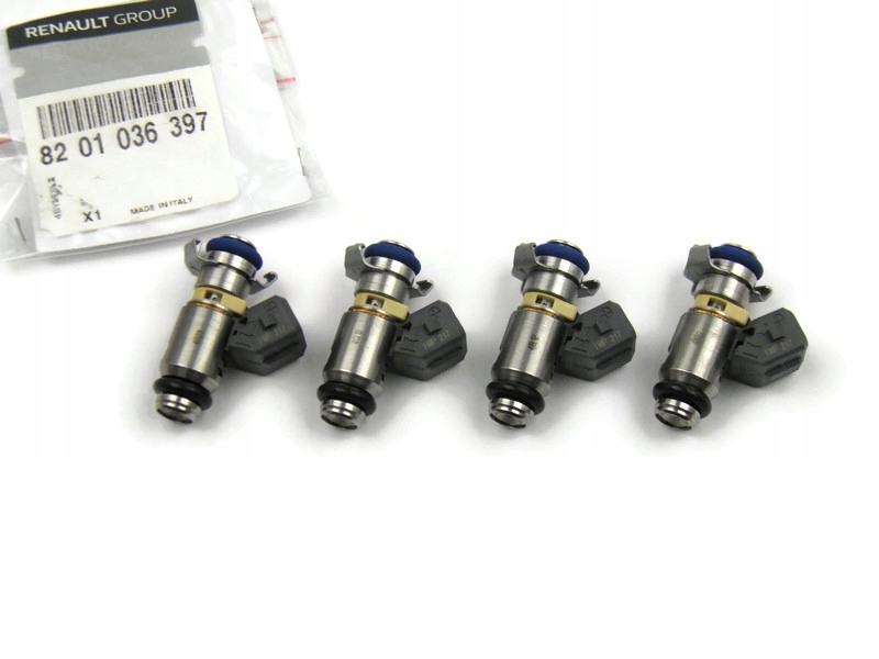 фото №1, Форсунка renault kangoo ii dacia logan 1.6 16v 4 szt оригинал