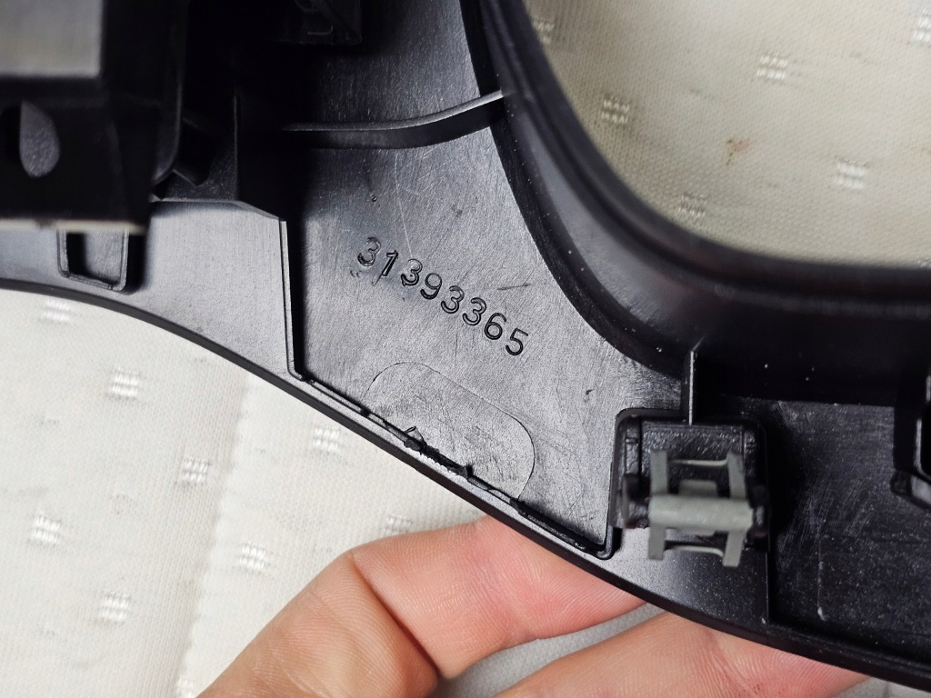 фото №14, Захист dekor молдинг спідометра консолі замок запалювання ключ pilot volvo v40 ii