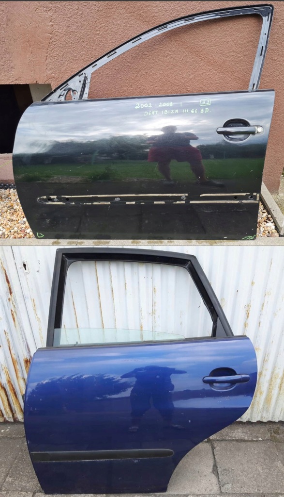 фото №1, Дверь левая передние / задние seat ibiza 3 iii 2002-08