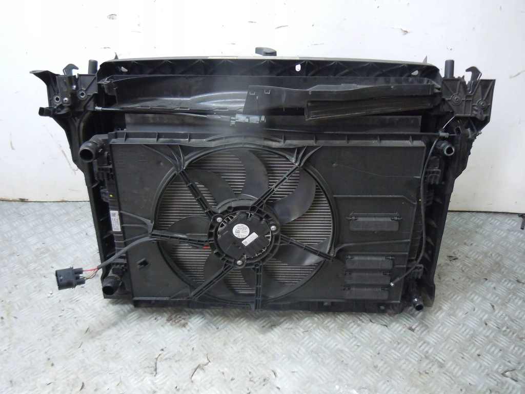 фото №5, Pas передній радіатор вентилятор комплект skoda kodiaq 1.5 tsi