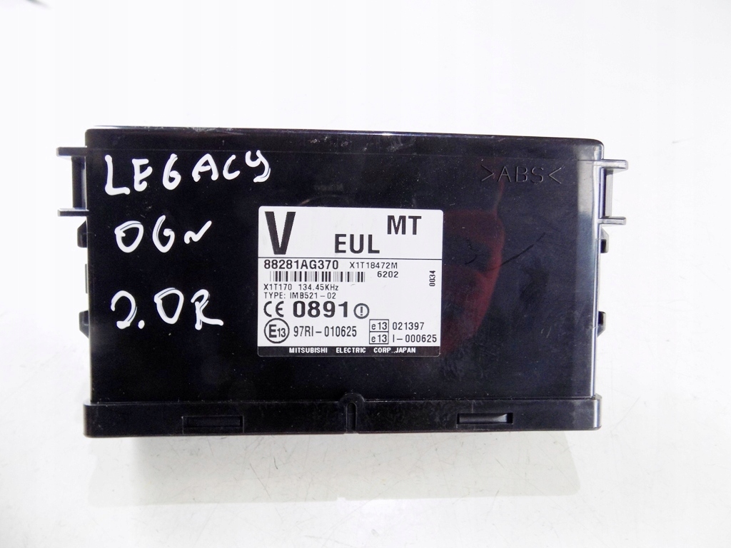 фото №1, Subaru legacy iv 06r 2.0 r модуль блок керування