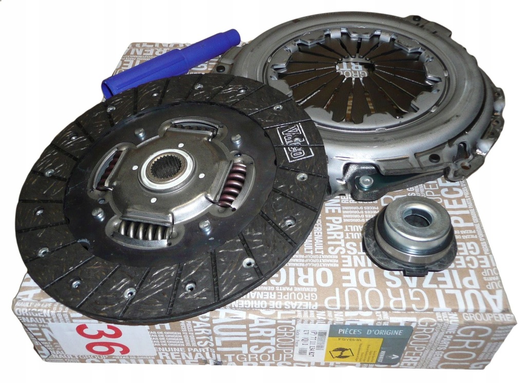 фото №1, Сцепление kpl. renault kangoo 1.9 dti 7711134827 оригинальный номер