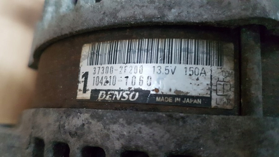 фото №2, Kia sportage 2014 rok 2.0 генератор 37300-2f200