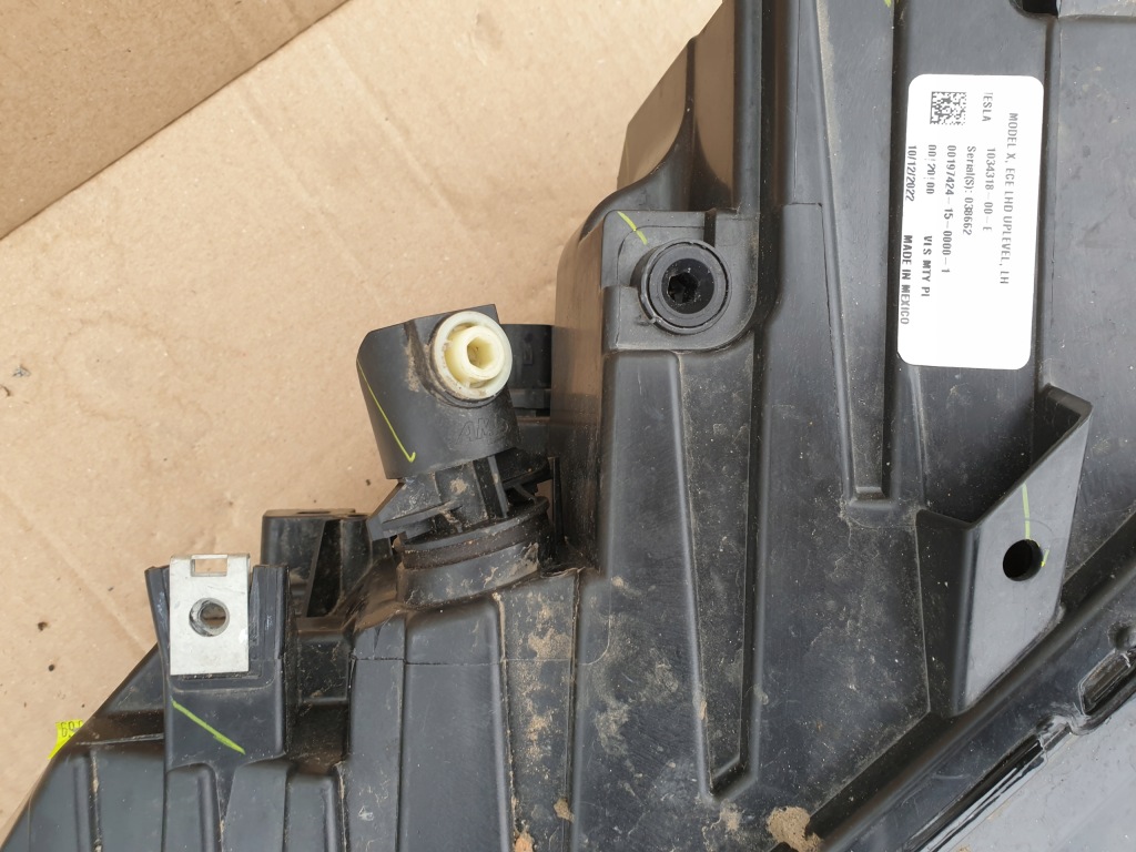 Tesla model x modelx led лампа передня перед ліва Доставка